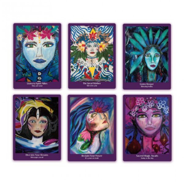 Sacred Magic Oracle Deck by Tahverlee Anglen - ship in 10-20 business days, supplied by US partner