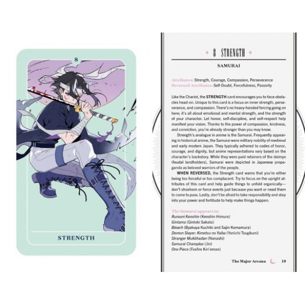 Anime Tarot by Natasha Yglesias - ship in 10-20 business days, supplied by US partner