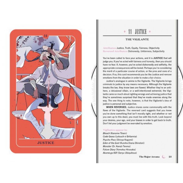 Anime Tarot by Natasha Yglesias - ship in 10-20 business days, supplied by US partner