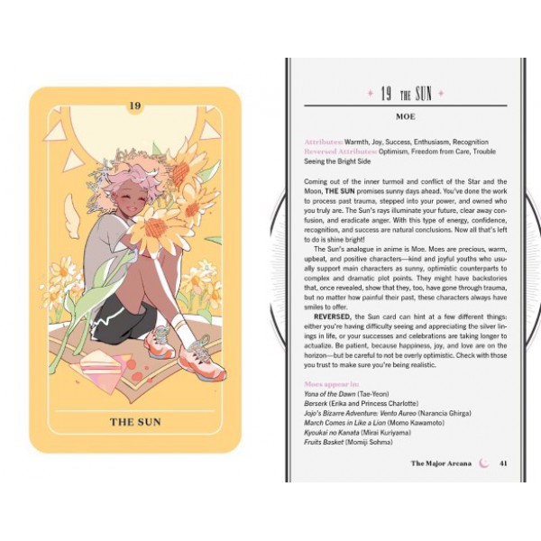 Anime Tarot by Natasha Yglesias - ship in 10-20 business days, supplied by US partner