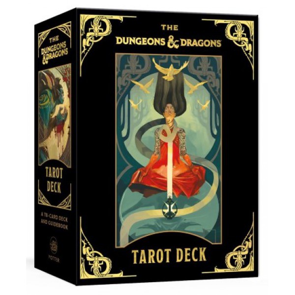 The Dungeons & Dragons Tarot Deck by Official Dungeons & Dragons Licensed and Fred Gissubel - ship in 10-20 business days, supplied by US partner