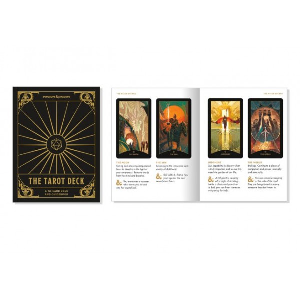 The Dungeons & Dragons Tarot Deck by Official Dungeons & Dragons Licensed and Fred Gissubel - ship in 10-20 business days, supplied by US partner