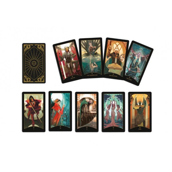 The Dungeons & Dragons Tarot Deck by Official Dungeons & Dragons Licensed and Fred Gissubel - ship in 10-20 business days, supplied by US partner