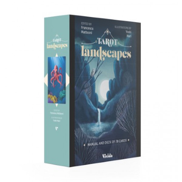 Tarot Landscapes by Francesca Matteoni and Yoshi Mari - ship in 10-20 business days, supplied by US partner