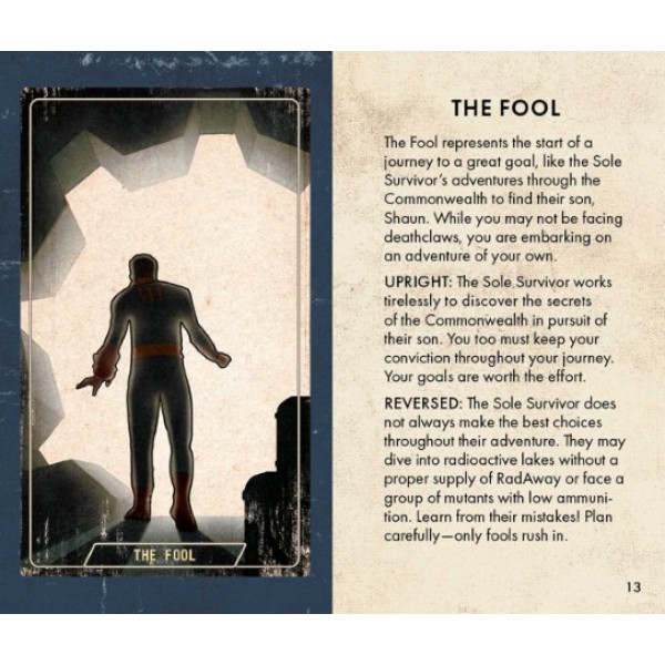 Fallout: The Official Tiny Tarot Deck and Guidebook by Tori Schafer - ship in 10-20 business days, supplied by US partner