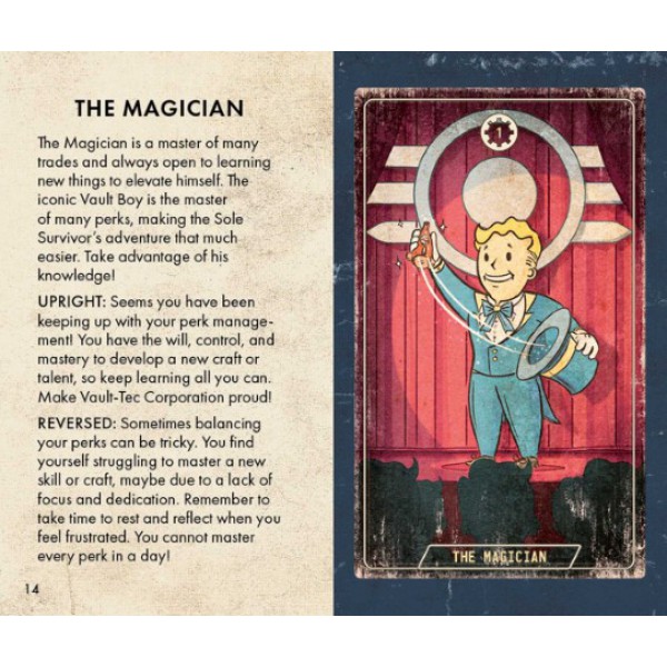 Fallout: The Official Tiny Tarot Deck and Guidebook by Tori Schafer - ship in 10-20 business days, supplied by US partner