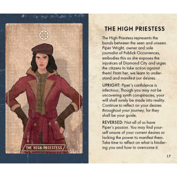 Fallout: The Official Tiny Tarot Deck and Guidebook by Tori Schafer - ship in 10-20 business days, supplied by US partner