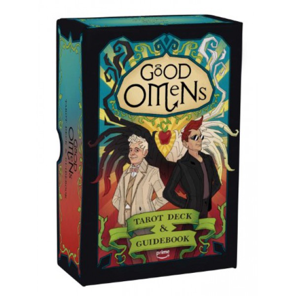 Good Omens Tarot Deck and Guidebook by Minerva Siegel and Lúthien Leerghast - ship in 15-30 business days or more, supplied by US partner