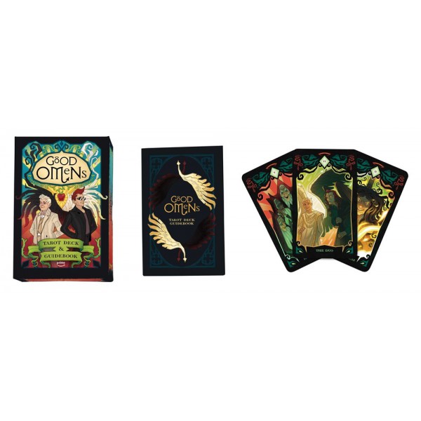 Good Omens Tarot Deck and Guidebook by Minerva Siegel and Lúthien Leerghast - ship in 10-20 business days, supplied by US partner