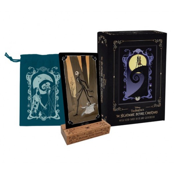 Mega-Sized Tarot: The Nightmare Before Christmas Tarot Deck and Guidebook by Minerva Siegel and Abigail Larson - ship in 15-30 business days or more, supplied by US partner