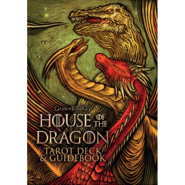 House of the Dragon Tarot Deck and Guidebook by Erica Davis and Tomás Hijo - ship in 10-20 business days, supplied by US partner