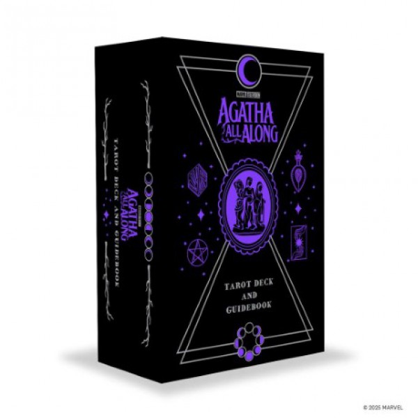 Agatha All Along Tarot Deck and Guidebook by Andrea Hannah - ship in 10-20 business days, supplied by US partner