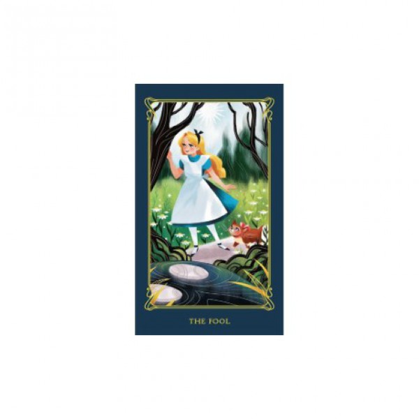 Alice in Wonderland Tiny Tarot Deck and Guidebook by Minerva Siegel and Lisa Vannini - ship in 10-20 business days, supplied by US partner