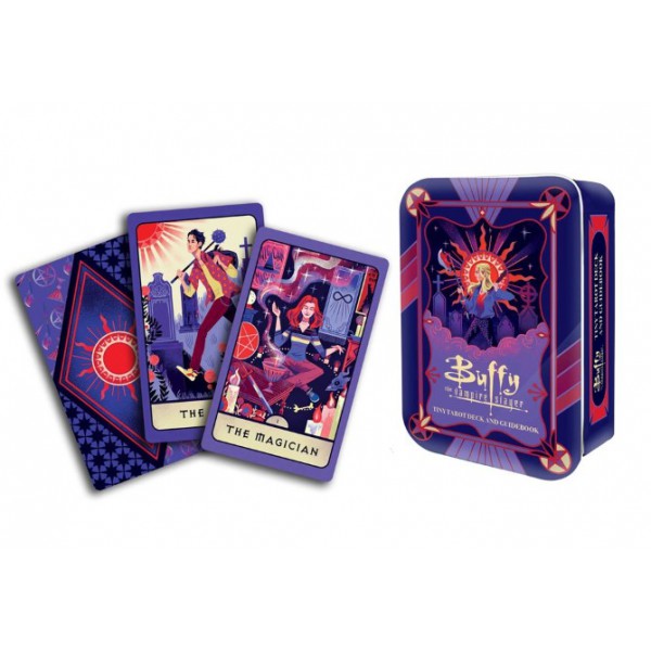 Buffy the Vampire Slayer Tiny Tarot Deck and Guidebook by Casey Gilly and Karl James Mountford - ship in 10-20 business days, supplied by US partner