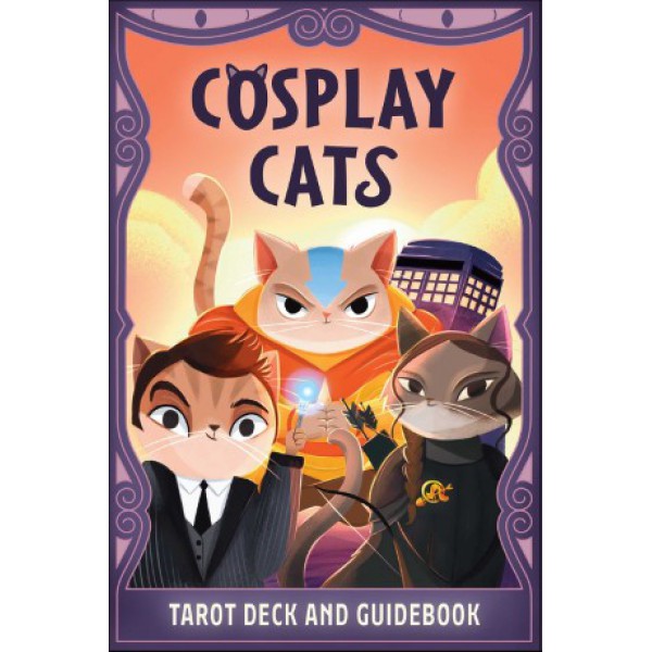 Cosplay Cats Tarot Deck and Guidebook by Amy Chase - ship in 10-20 business days, supplied by US partner