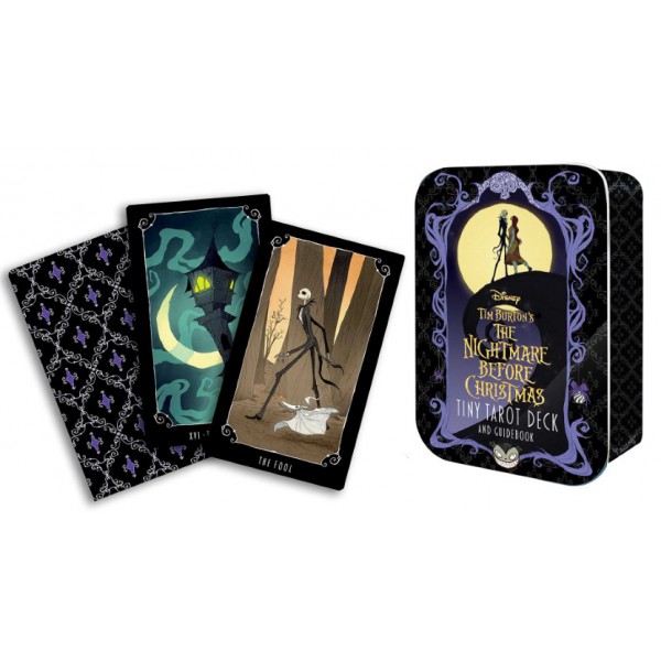 The Nightmare Before Christmas Tiny Tarot Deck and Guidebook by Minerva Siegel - ship in 10-20 business days, supplied by US partner