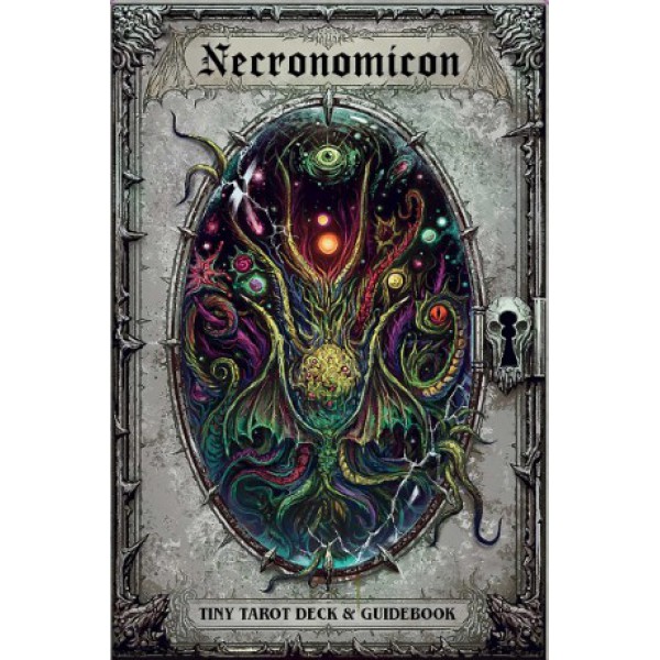 Necronomicon Tiny Tarot Deck and Guidebook by Christopher March - ship in 10-20 business days, supplied by US partner
