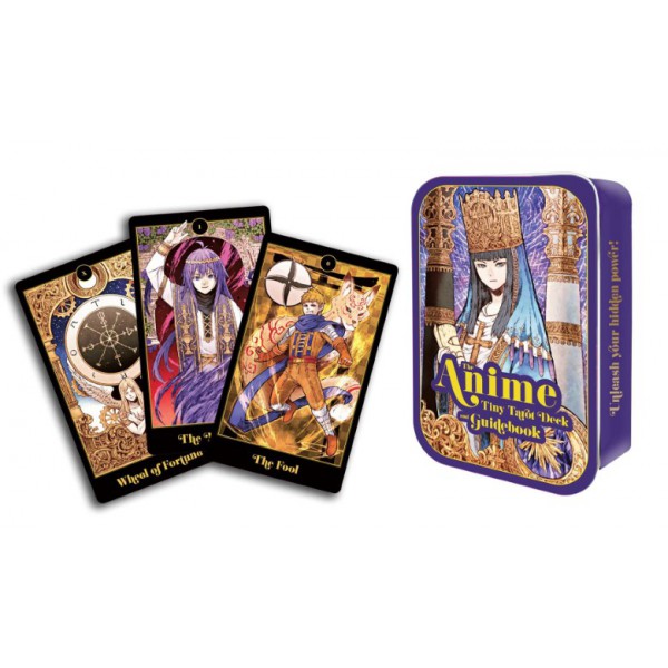 The Anime Tiny Tarot Deck and Guidebook by McCalla Ann - ship in 10-20 business days, supplied by US partner
