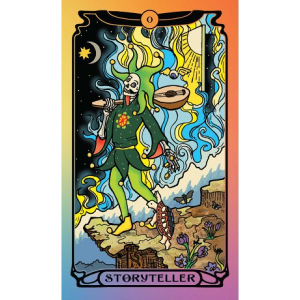 Grateful Dead Tarot by Elizabeth Jezorski - ship in 10-20 business days, supplied by US partner