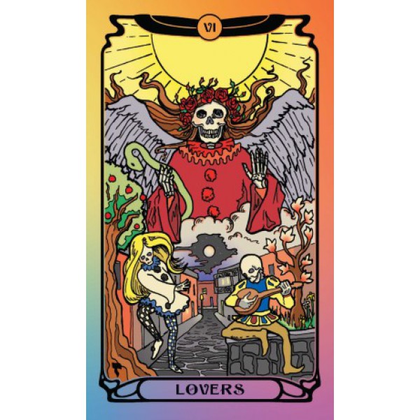 Grateful Dead Tarot by Elizabeth Jezorski - ship in 10-20 business days, supplied by US partner