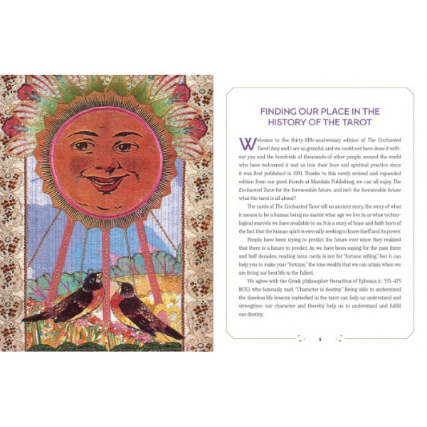 The Enchanted Tarot: 35th Anniversary Edition by Monte Farber - ship in 10-20 business days, supplied by US partner