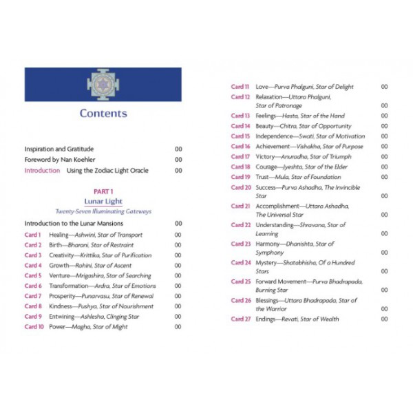 The Zodiac Light Oracle by Kooch N Daniels - ship in 10-20 business days, supplied by US partner