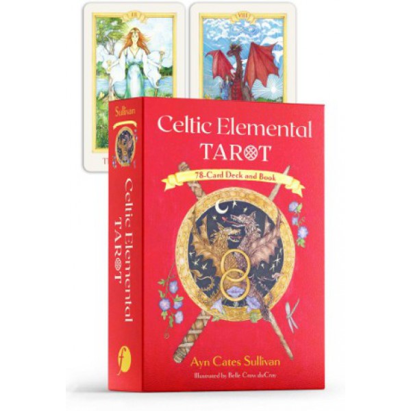 Celtic Elemental Tarot by Ayn Cates Sullivan - ship in 10-20 business days, supplied by US partner