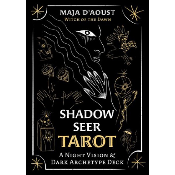 Shadow Seer Tarot by Maja D'Aoust - ship in 10-20 business days, supplied by US partner