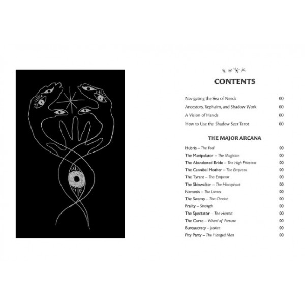Shadow Seer Tarot by Maja D'Aoust - ship in 10-20 business days, supplied by US partner