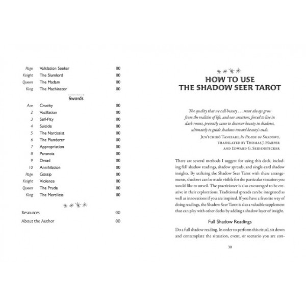 Shadow Seer Tarot by Maja D'Aoust - ship in 10-20 business days, supplied by US partner