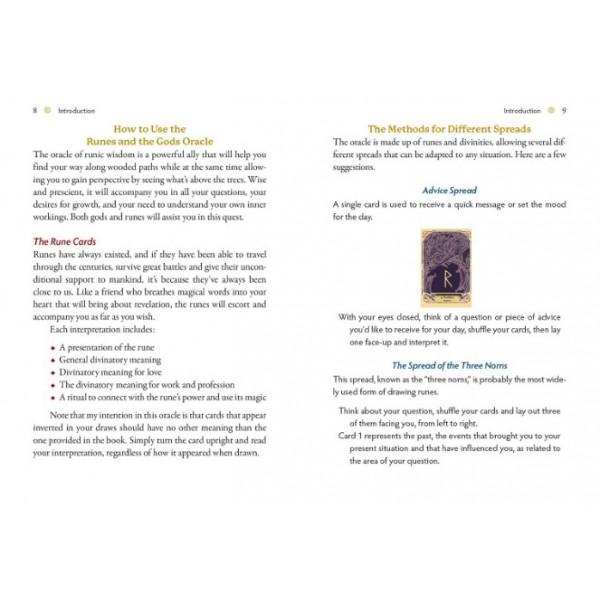 Runes and the Gods Oracle by Selene - ship in 10-20 business days, supplied by US partner