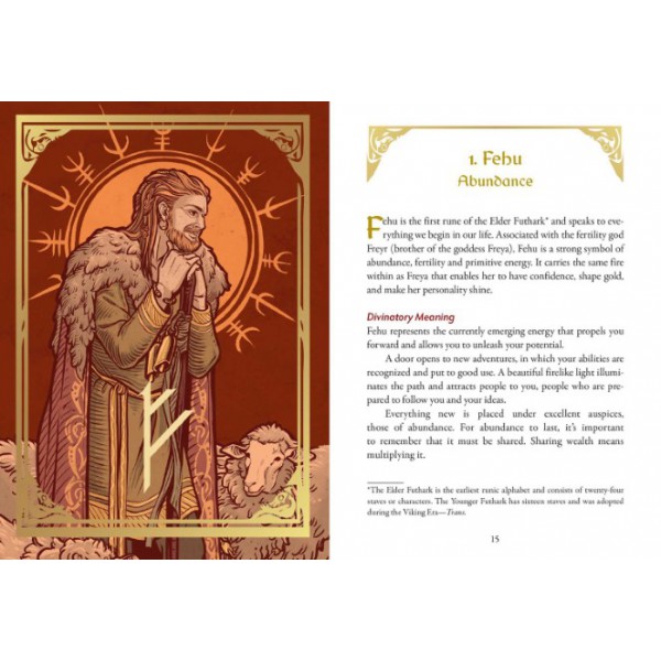 Runes and the Gods Oracle by Selene - ship in 10-20 business days, supplied by US partner