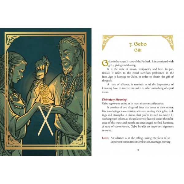 Runes and the Gods Oracle by Selene - ship in 10-20 business days, supplied by US partner