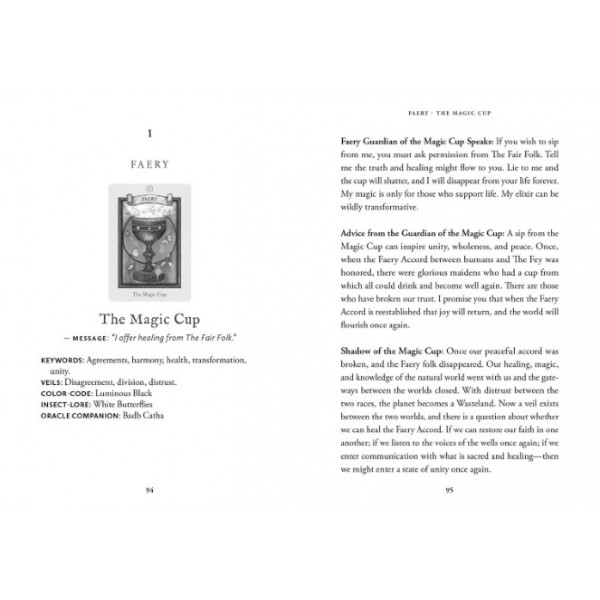The Fair Folk Oracle by Ayn Cates Sullivan - ship in 10-20 business days, supplied by US partner