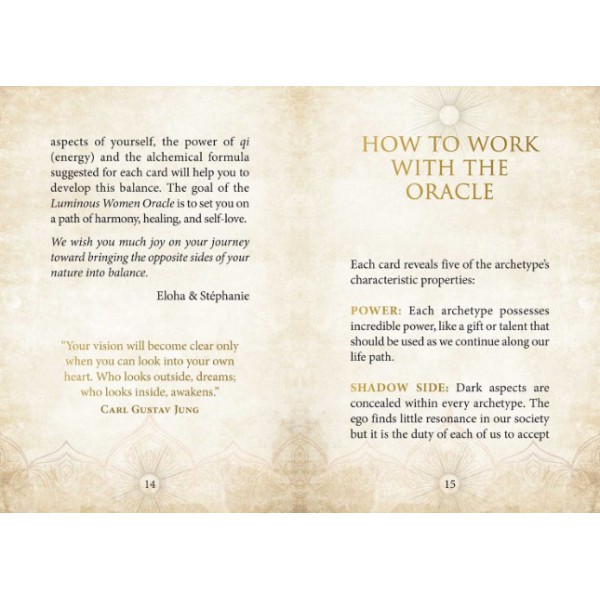 The Luminous Women Oracle by Eloha Loups Saxod - ship in 10-20 business days, supplied by US partner