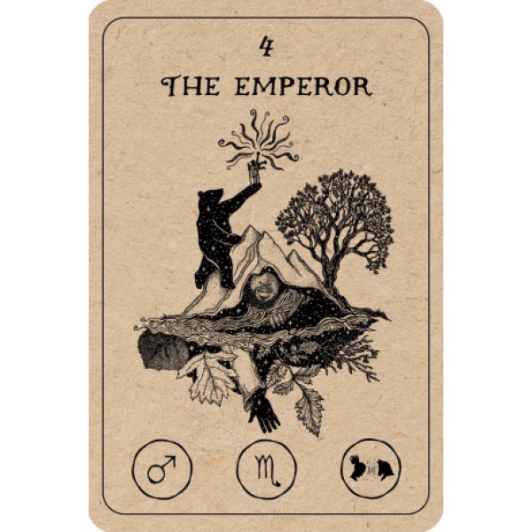 Afro Fantasy Walking Tree Oracle by Monticue Connally - ship in 10-20 business days, supplied by US partner