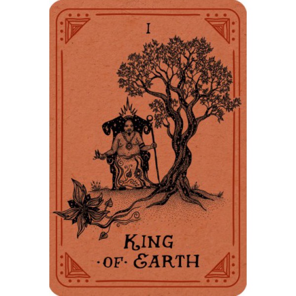 Afro Fantasy Walking Tree Oracle by Monticue Connally - ship in 10-20 business days, supplied by US partner