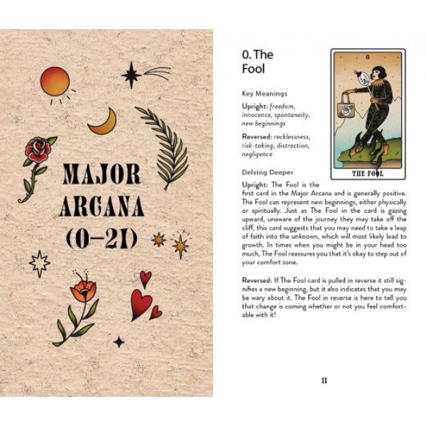 Vintage Tattoo Tarot by Alyssa Wilson - ship in 10-20 business days, supplied by US partner