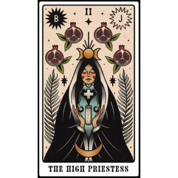 Vintage Tattoo Tarot by Alyssa Wilson - ship in 10-20 business days, supplied by US partner