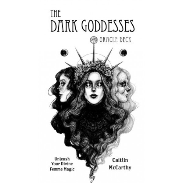 The Dark Goddesses Oracle Deck by Caitlin McCarthy - ship in 10-20 business days, supplied by US partner