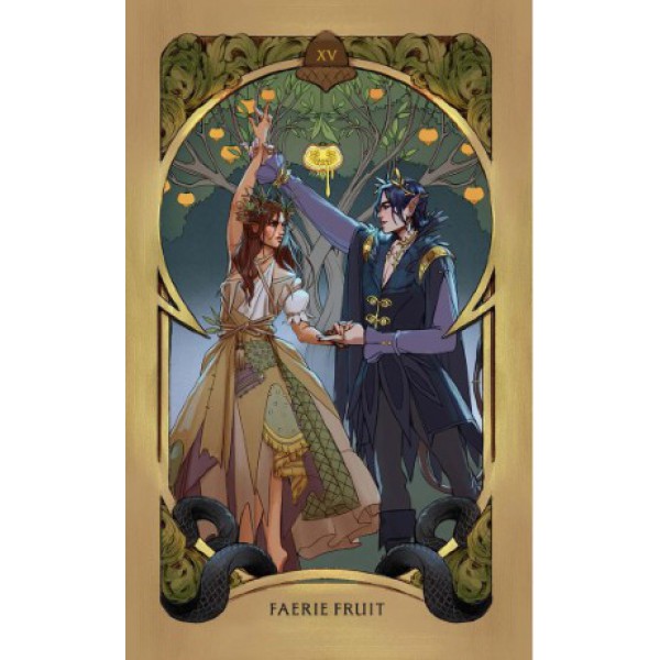 Holly Black's Faerie Tarot Deck and Guidebook by Holly Black - ship in 10-20 business days, supplied by US partner